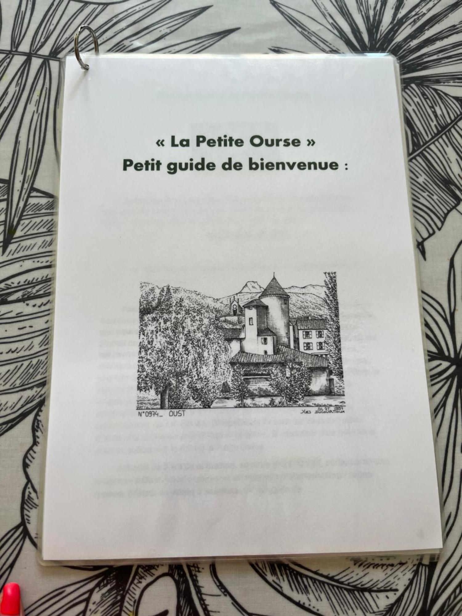 La Petite Ourse Maison De Village A Oust Εξωτερικό φωτογραφία